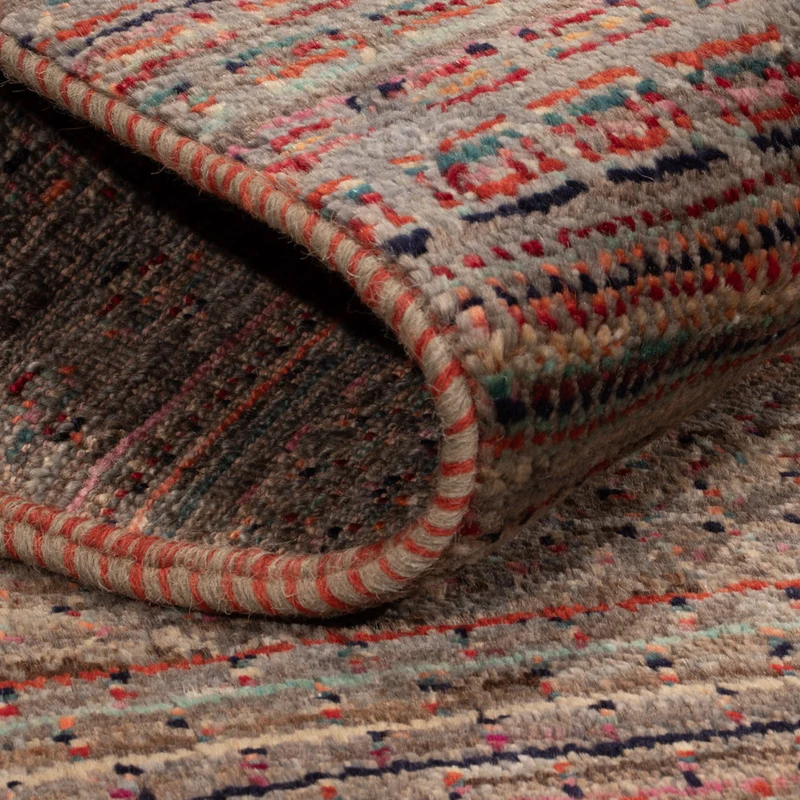 Designer Teppich 170x238cm - braun