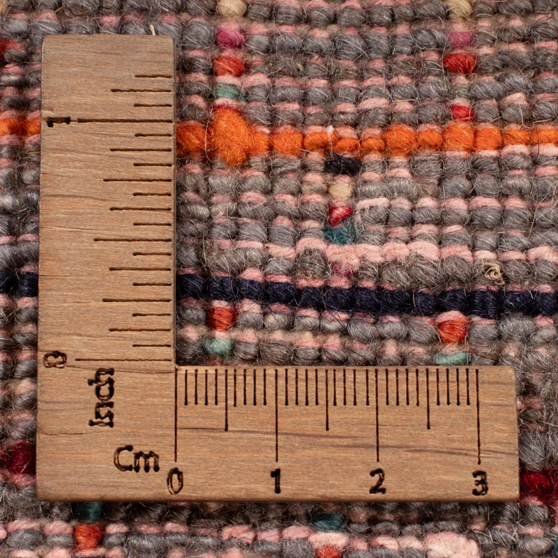 Designer Teppich 170x238cm - braun