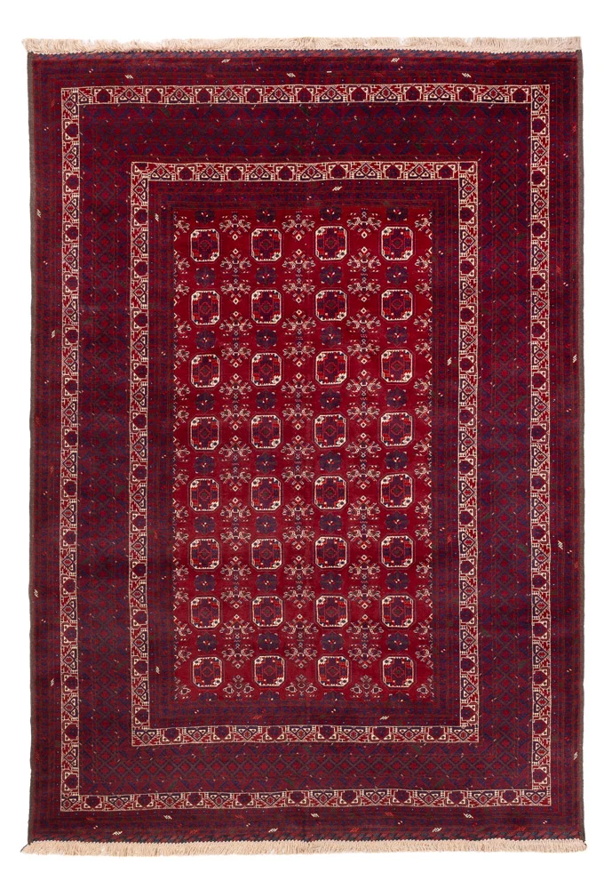 Buchara Teppich 197x288cm - Orientteppich - rot