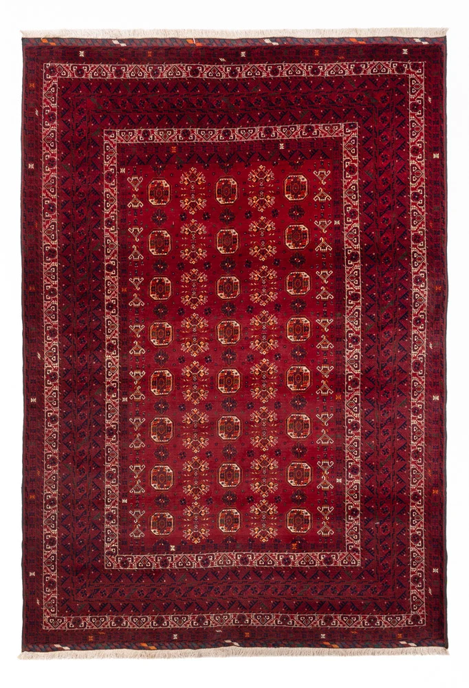 Buchara Teppich 194x284cm - Orientteppich - rot