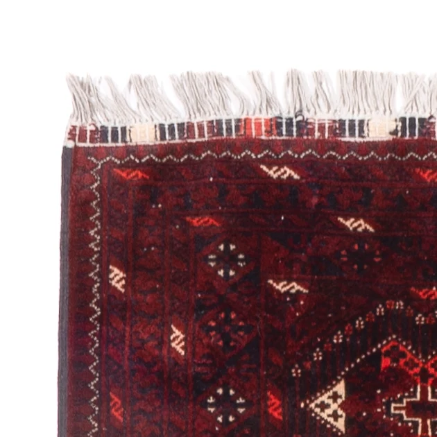 Afghan Teppich 78x293cm - Orientteppich - rot