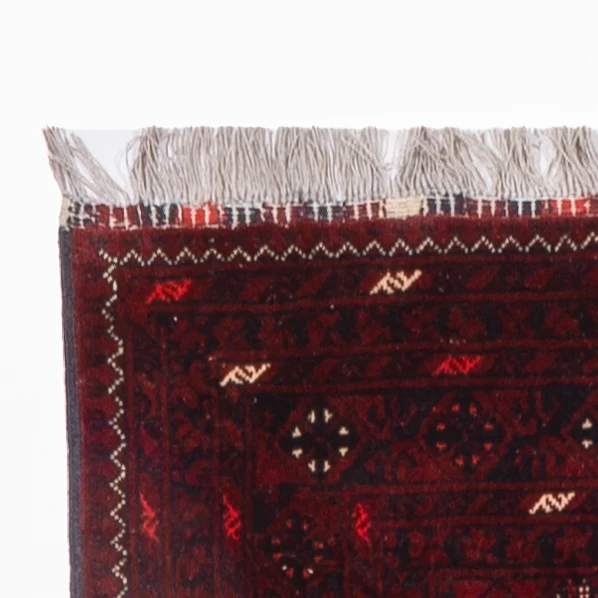 Afghan Teppich 79x295cm - Orientteppich - rot