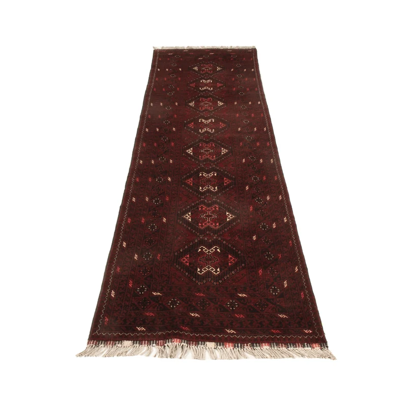 Afghan Teppich 79x295cm - Orientteppich - rot