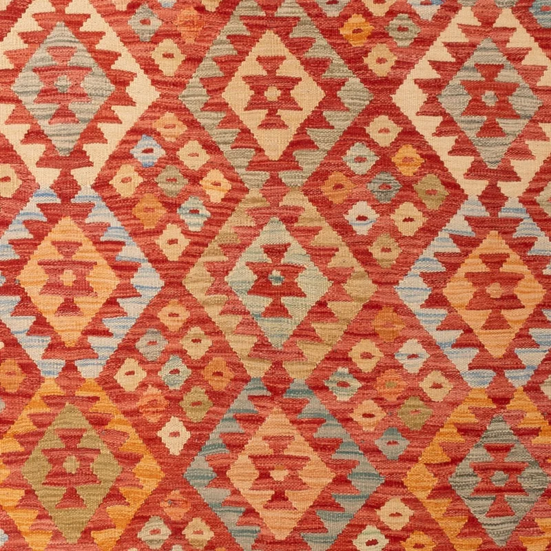 Kelim Maimene Teppich 199x303cm - mehrfarbig