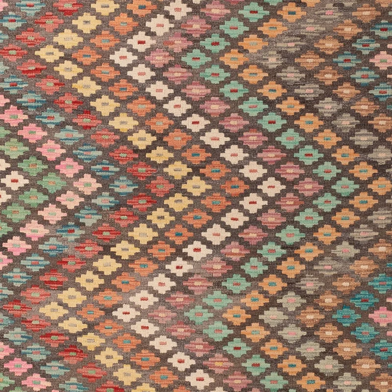 Kelim Maimene Teppich 204x296cm - mehrfarbig