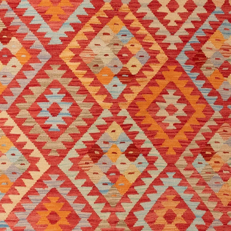 Kelim Maimene Teppich 200x305cm - mehrfarbig