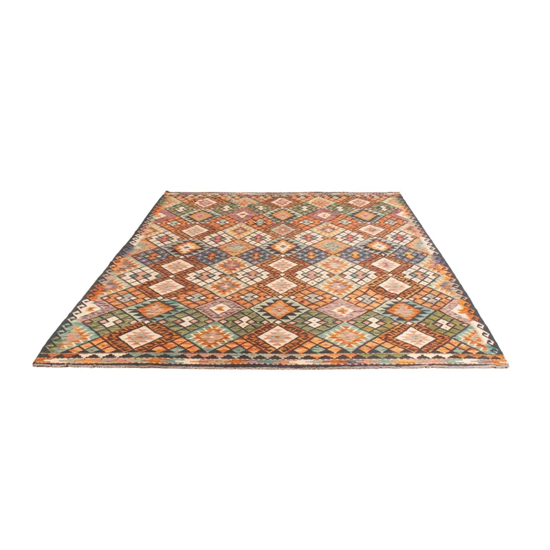 Kelim Maimene Teppich 206x290cm - mehrfarbig