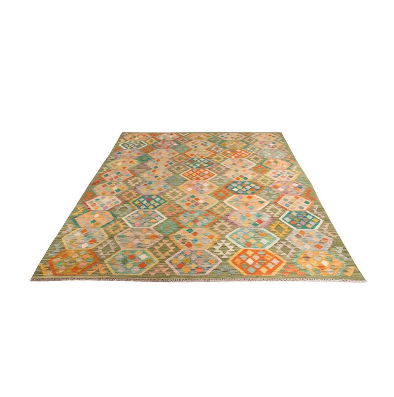 Kelim Teppich - Splash - 200 x 299 cm - mehrfarbig