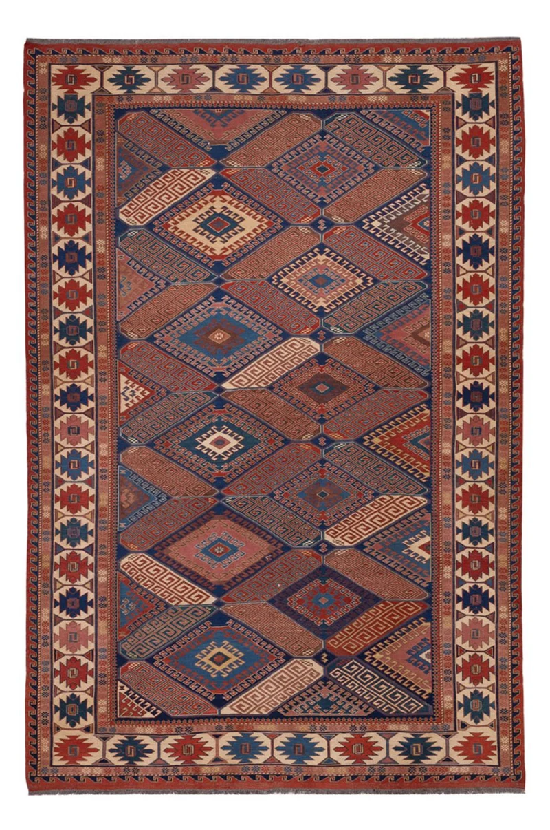 Kelim Afghan Teppich 192x285cm - rost