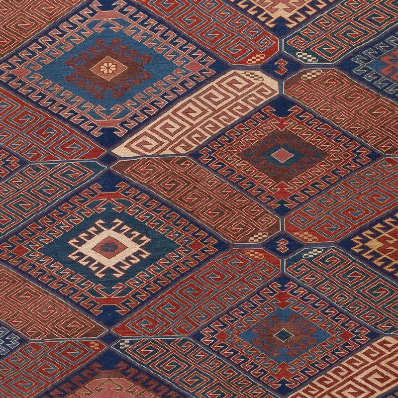 Kelim Afghan Teppich 192x285cm - rost