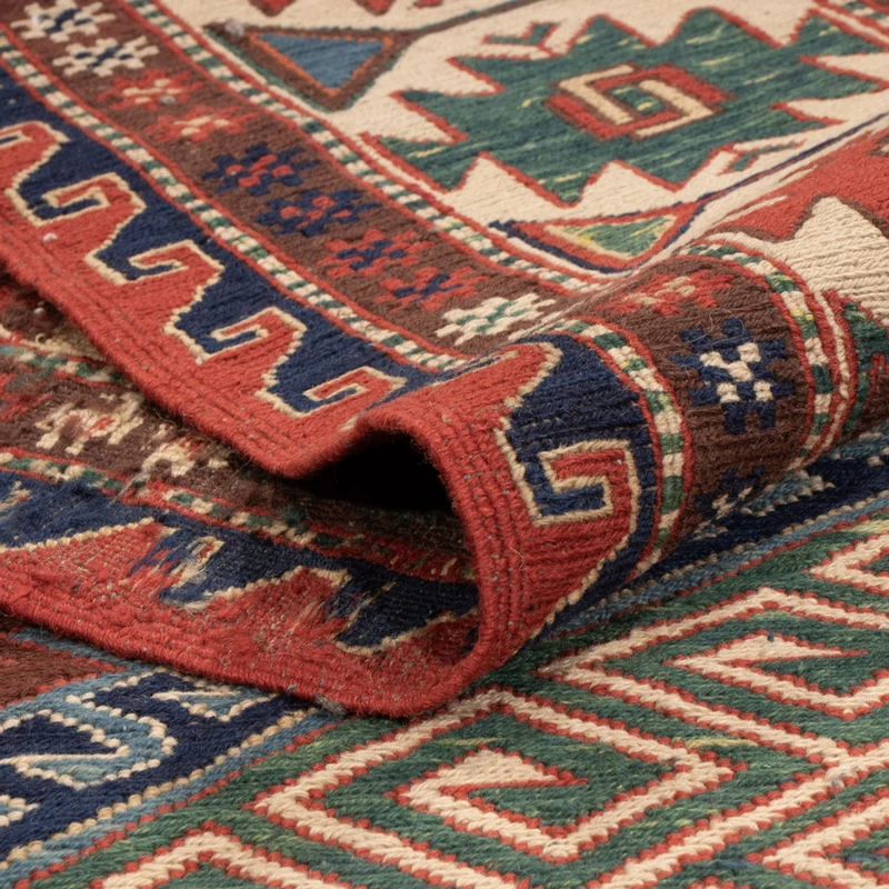 Kelim Afghan Teppich 189x291cm - mehrfarbig