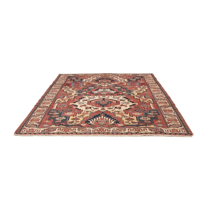 Kelim Afghan Teppich 194x256cm - mehrfarbig