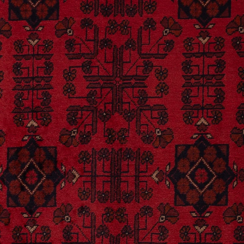 Khal Mohammadi Teppich 125x195cm - Orientteppich - dunkelrot