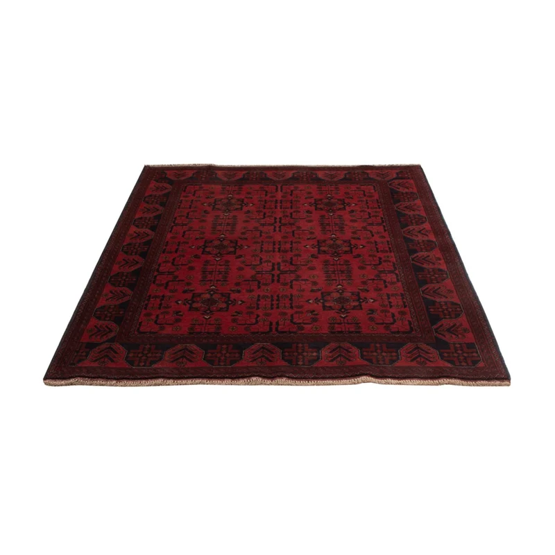 Khal Mohammadi Teppich 127x193cm - Orientteppich - dunkelrot