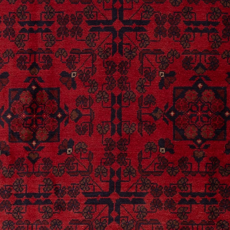 Khal Mohammadi Teppich 128x195cm - Orientteppich - dunkelrot