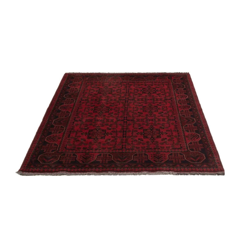 Khal Mohammadi Teppich 128x195cm - Orientteppich - dunkelrot