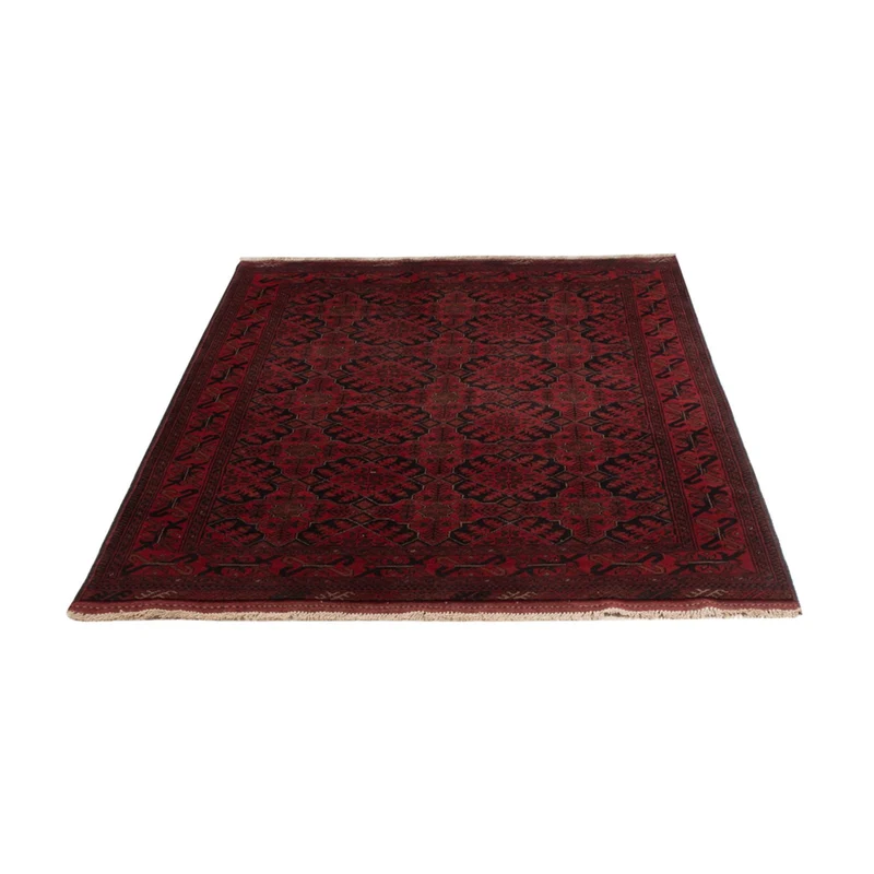 Khal Mohammadi Teppich 125x198cm - Orientteppich - dunkelrot