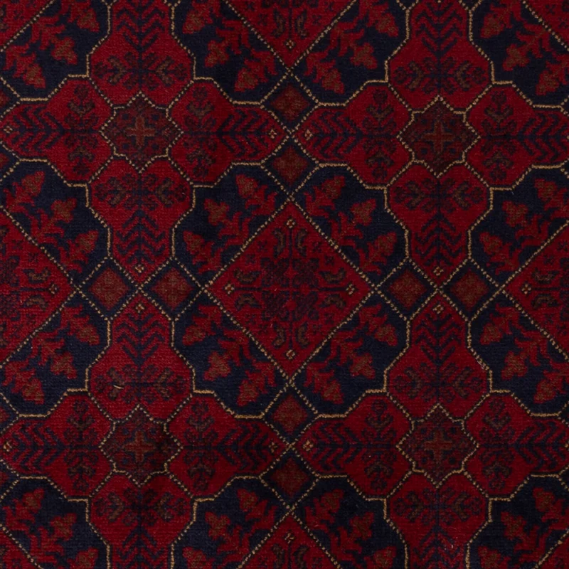 Khal Mohammadi Teppich 126x196cm - Orientteppich - dunkelrot