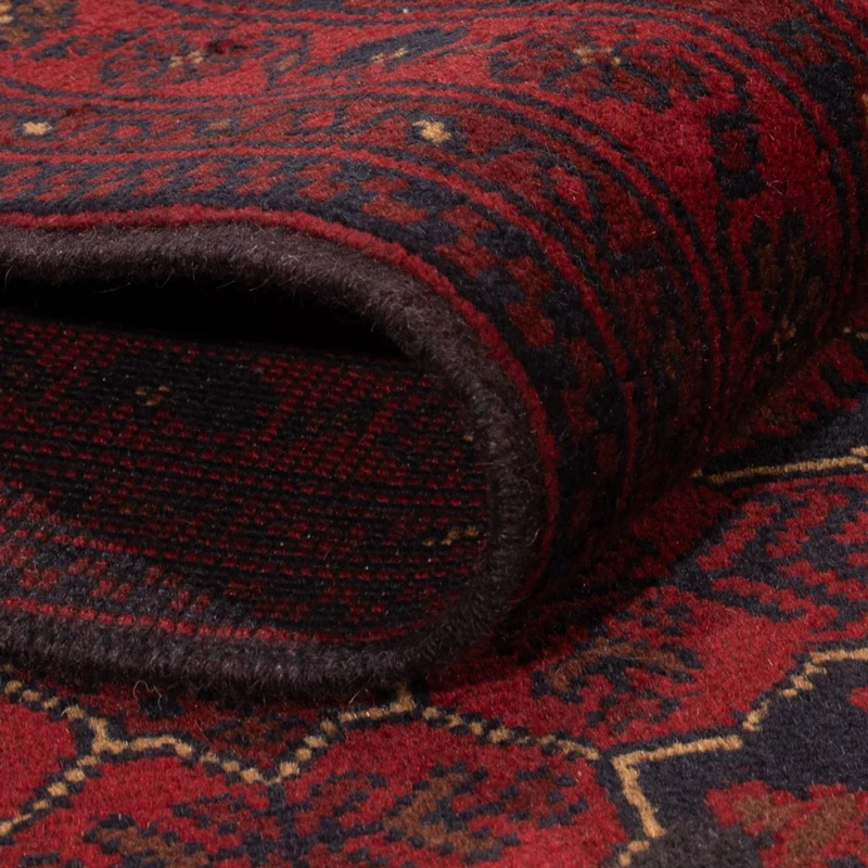 Khal Mohammadi Teppich 126x196cm - Orientteppich - dunkelrot