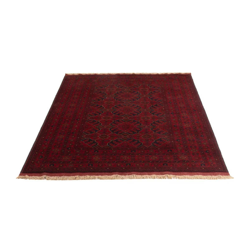 Khal Mohammadi Teppich 126x196cm - Orientteppich - dunkelrot