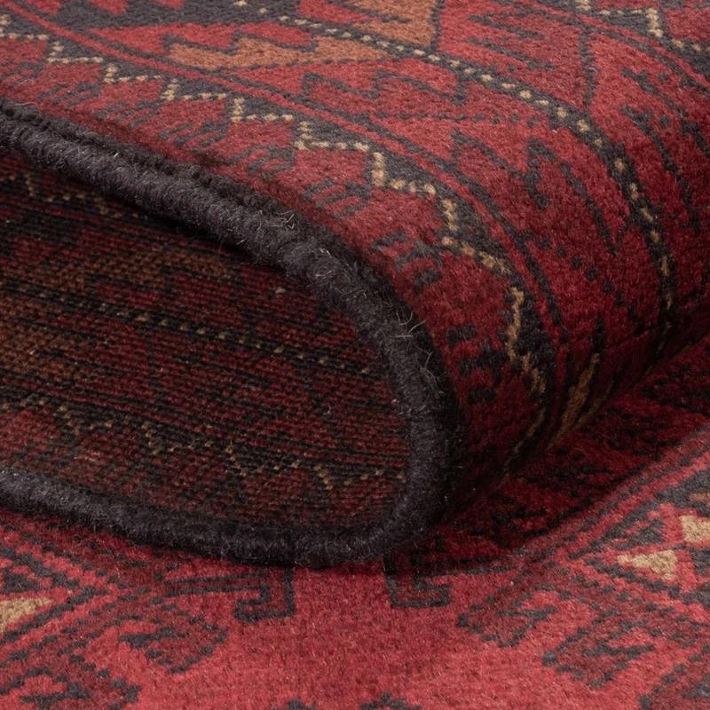 Khal Mohammadi Teppich 125x196cm - Orientteppich - dunkelrot