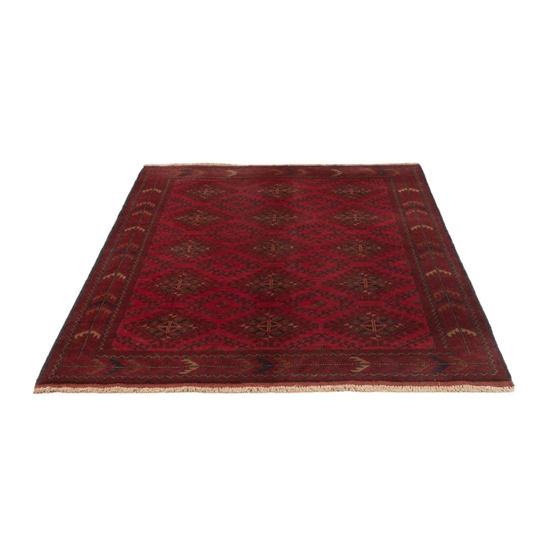 Khal Mohammadi Teppich 125x196cm - Orientteppich - dunkelrot