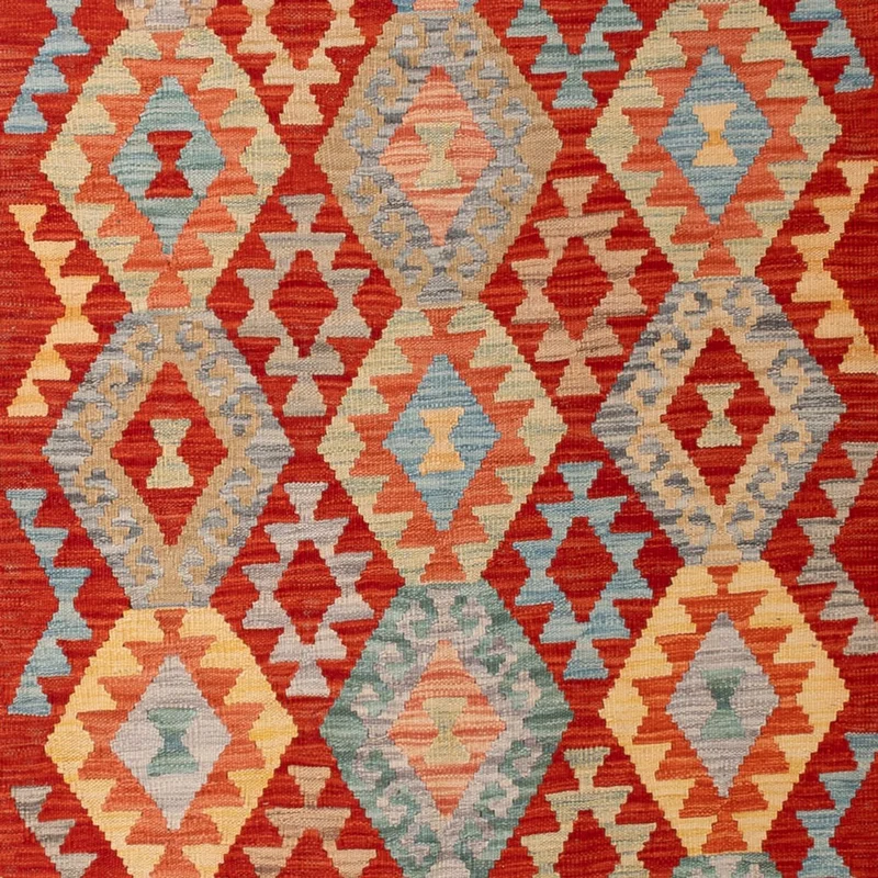 Kelim Maimene Teppich 197x309cm - mehrfarbig