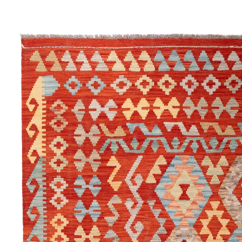 Kelim Maimene Teppich 197x309cm - mehrfarbig