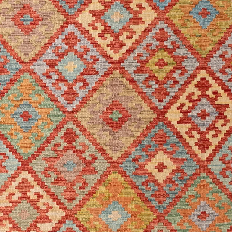 Kelim Maimene Teppich 202x300cm - mehrfarbig