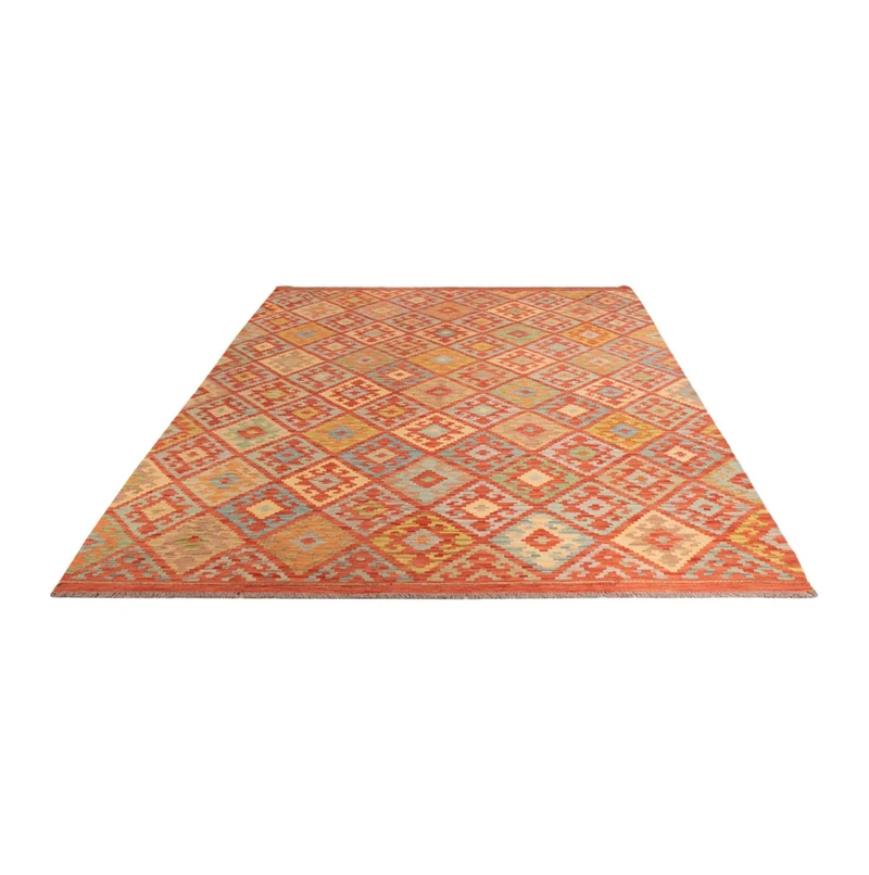 Kelim Maimene Teppich 202x300cm - mehrfarbig