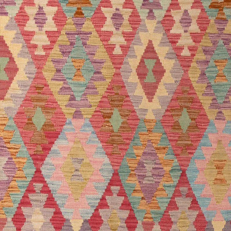 Kelim Teppich - Splash - 201 x 300 cm - mehrfarbig