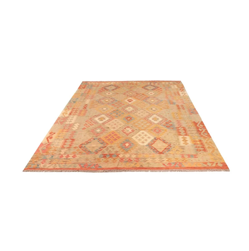 Kelim Maimene Teppich 199x301cm - mehrfarbig