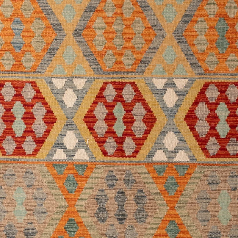 Kelim Maimene Teppich 202x294cm - mehrfarbig