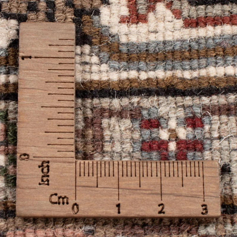 Indo Täbriz Teppich 205x256cm - Orientteppich - dunkelbeige