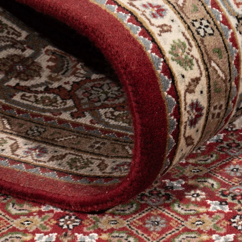 Indo Täbriz Teppich 185x275cm - Orientteppich - dunkelbeige