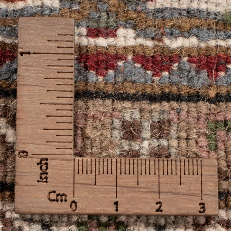 Indo Täbriz Teppich 185x275cm - Orientteppich - dunkelbeige