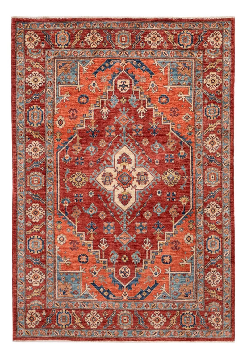 Kazak Teppich 183x267cm - Orientteppich - rot