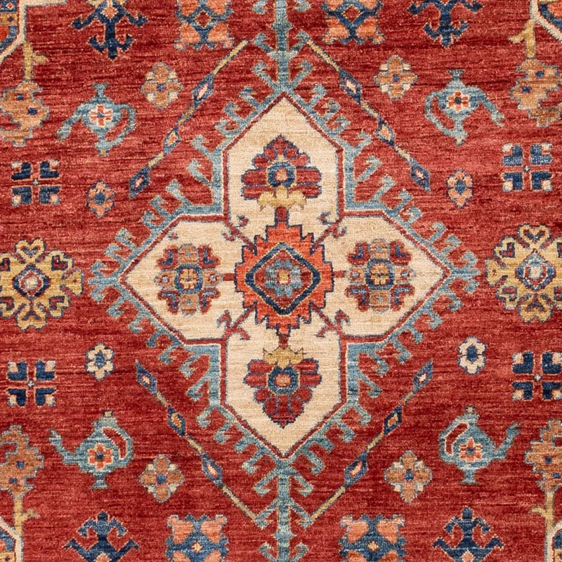 Kazak Teppich 183x267cm - Orientteppich - rot