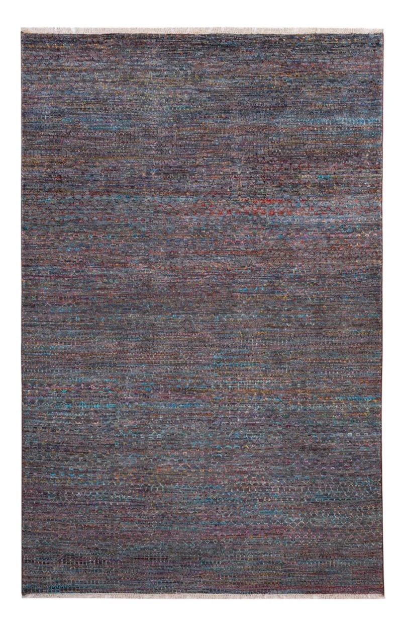 Designer Teppich 201x306cm - mehrfarbig