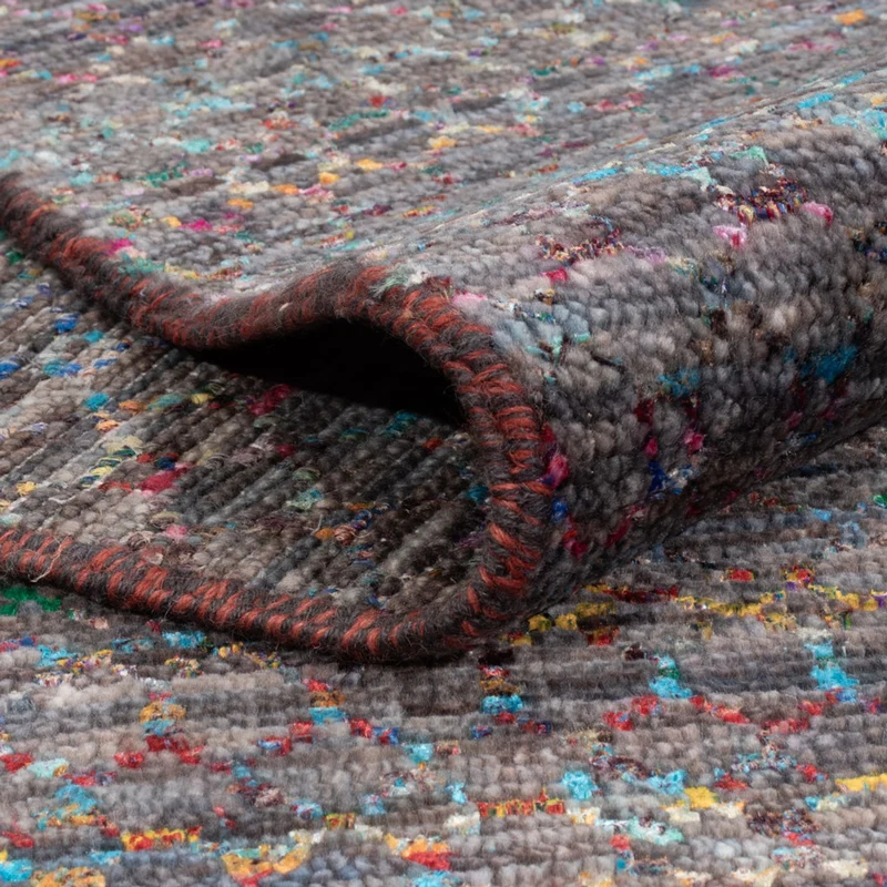 Designer Teppich 201x306cm - mehrfarbig