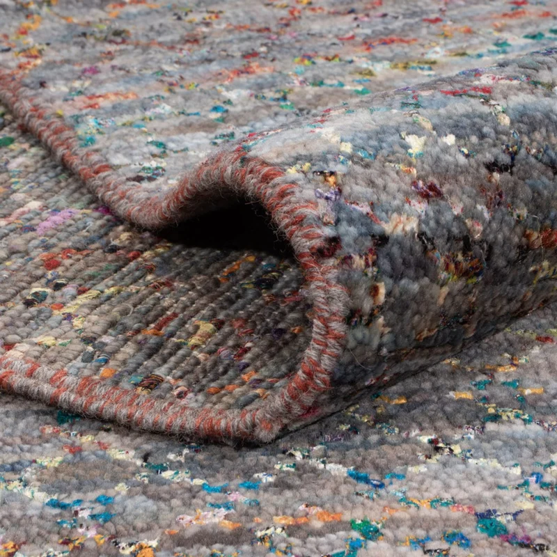 Designer Teppich 203x295cm - mehrfarbig