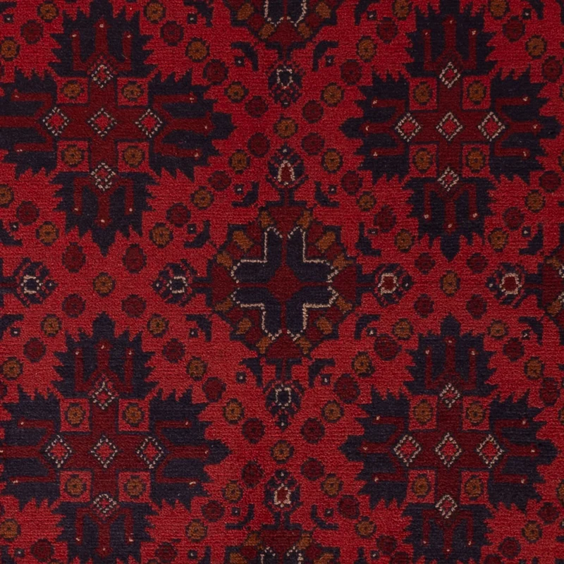 Khal Mohammadi Teppich 124x198cm - Orientteppich - dunkelrot