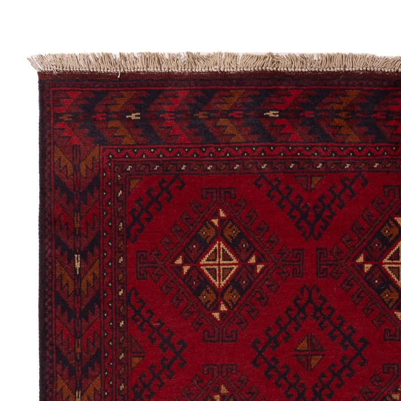 Khal Mohammadi Teppich 125x195cm - Orientteppich - dunkelrot