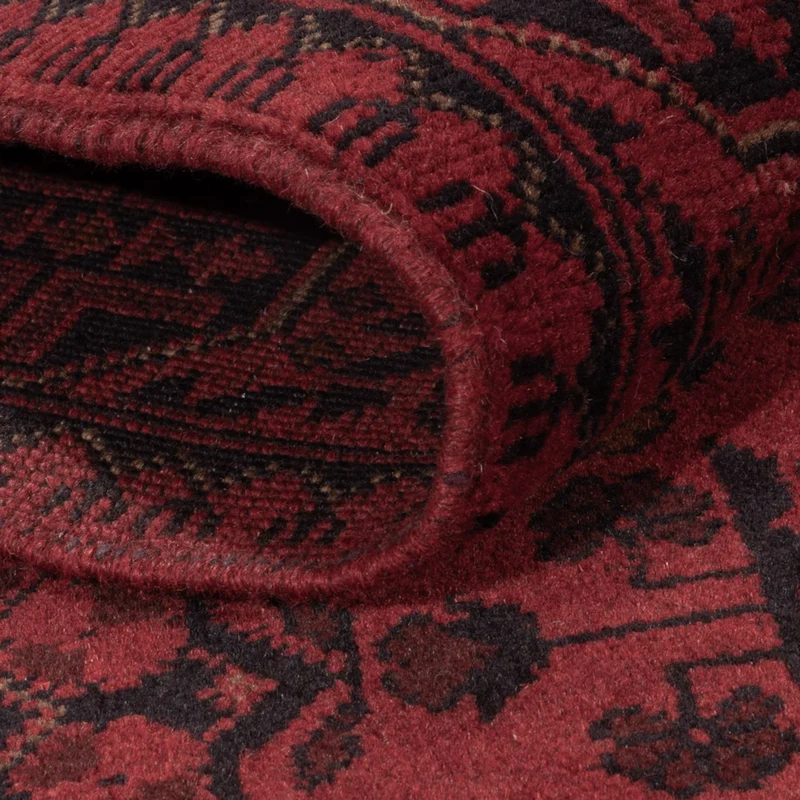 Afghan Teppich - Kunduz - 125 x 195 cm - rot