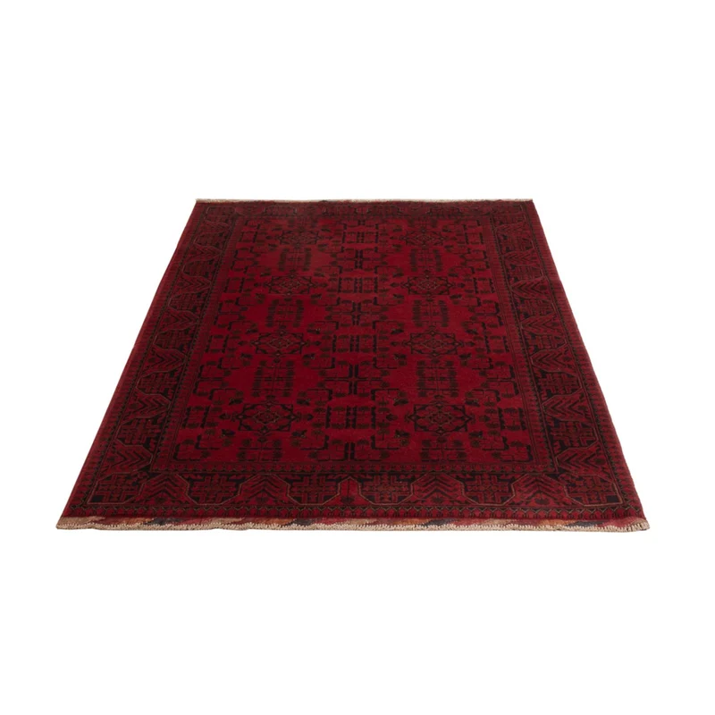 Afghan Teppich - Kunduz - 125 x 195 cm - rot