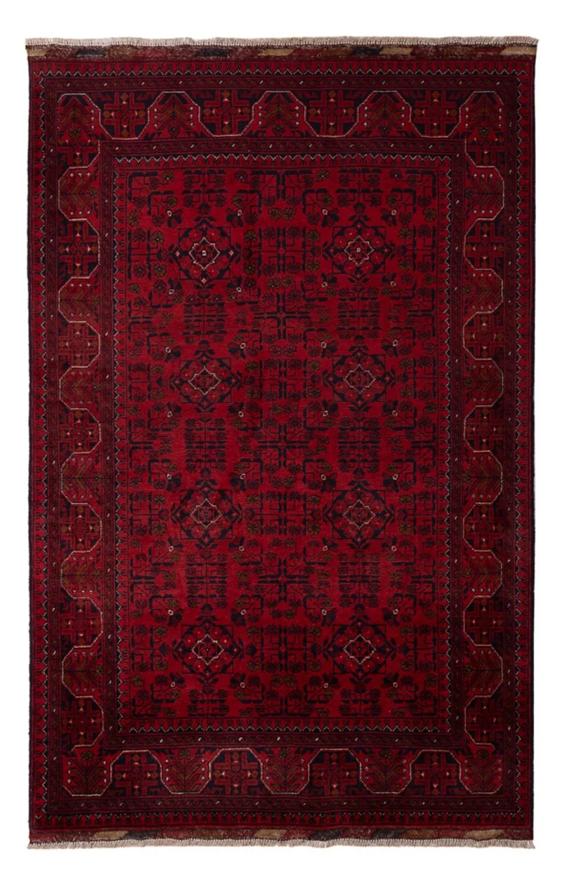 Khal Mohammadi Teppich 123x198cm - Orientteppich - rot