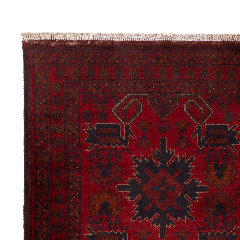 Khal Mohammadi Teppich 125x197cm - Orientteppich - rot