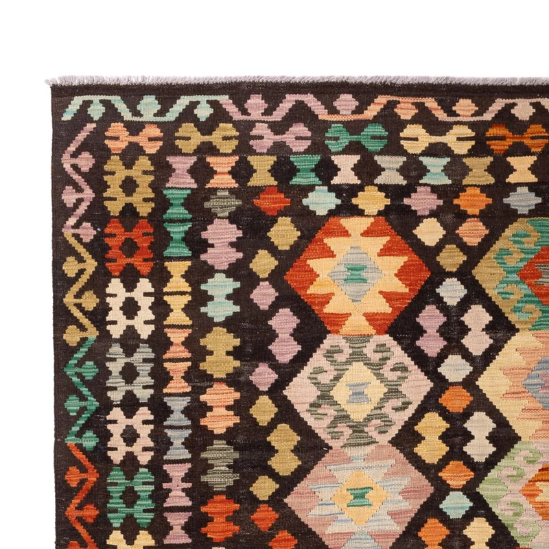 Kelim Maimene Teppich 203x290cm - mehrfarbig