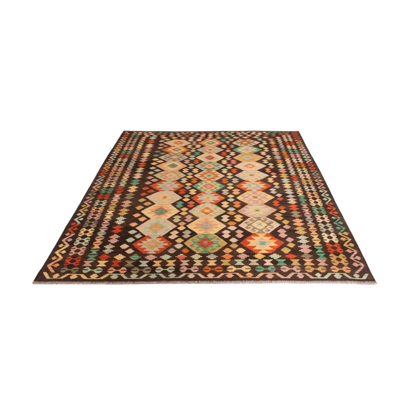 Kelim Maimene Teppich 203x290cm - mehrfarbig