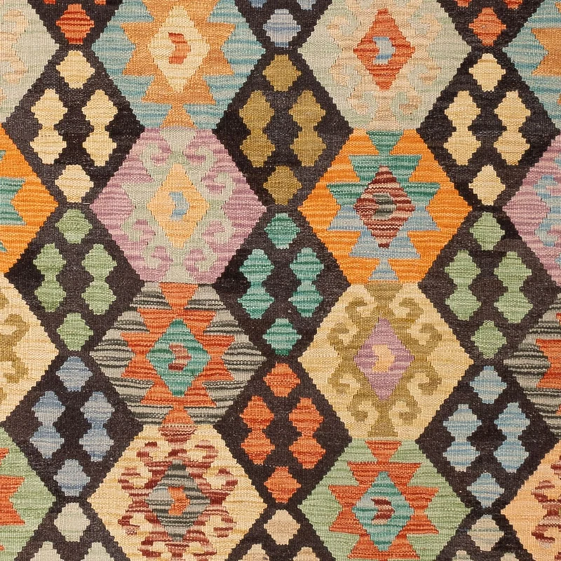 Kelim Maimene Teppich 207x285cm - mehrfarbig